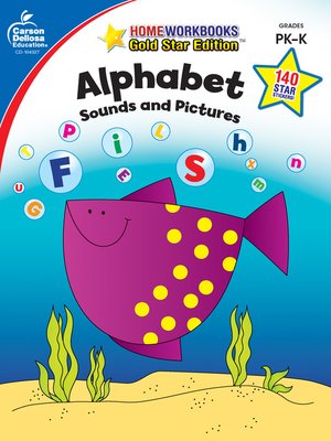 cover image of Alphabet, Grades PK--K - Sounds and Pictures